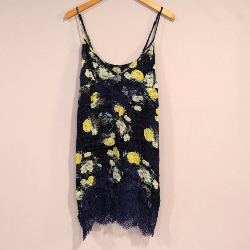 Free People, Satin Slip Nighty, Size L